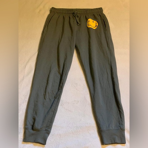 NIRVANA Pants - (Nirvana) Band Sweatpants: Size Medium